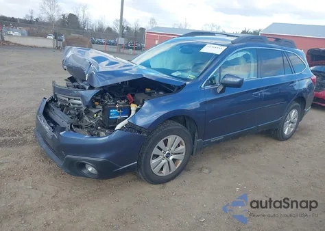 2017 Subaru Outback 2.5I Premium z USA, uszkodzony, nr VIN 4S4BSADC7H3312285